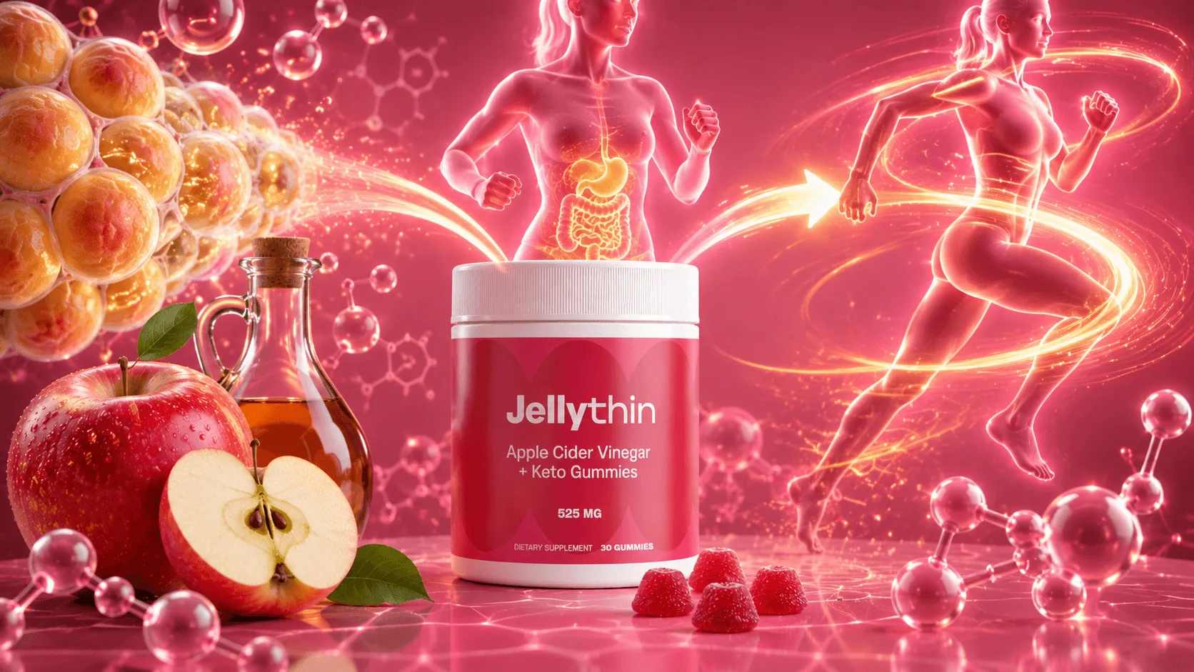 How Jellythin ACV keto gummies work for metabolism and weight