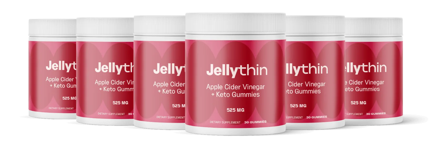 Jellythin six bottle best value package with free bonuses